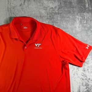 Under Armour Red Polo Shirt